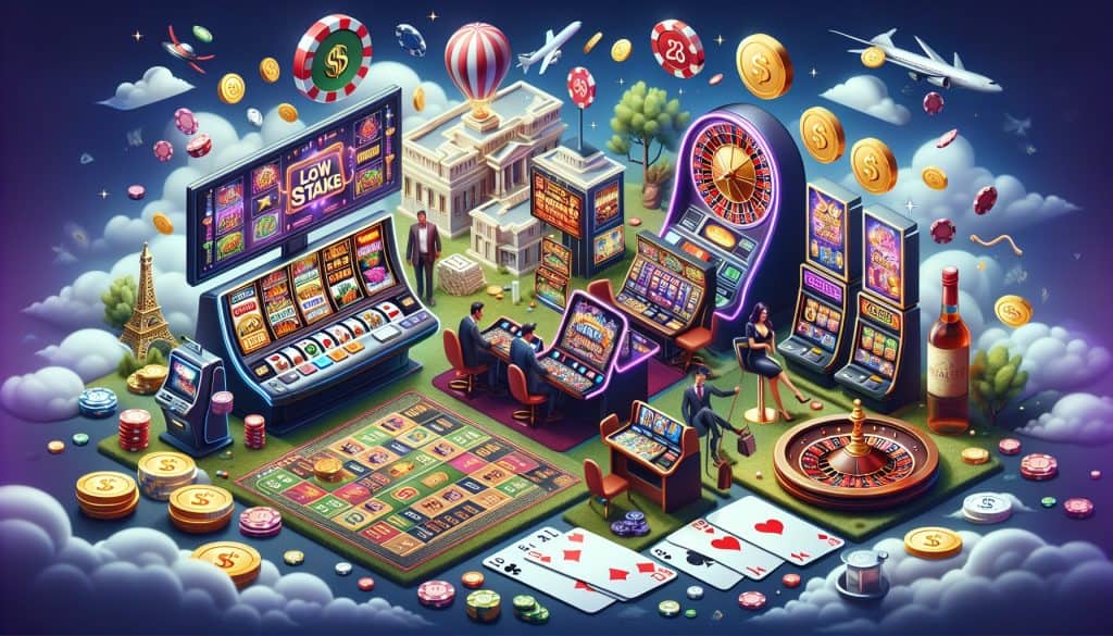 Najbolje igre s niskim ulozima u online casinima