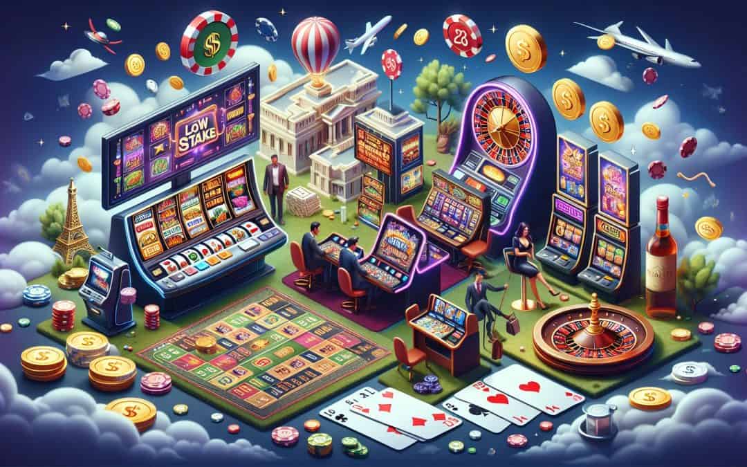 Najbolje igre s niskim ulozima u online casinima