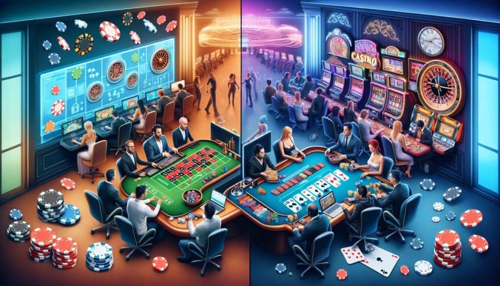 Online vs fizički casino – prednosti i mane Online vs fizički casino – prednosti i mane