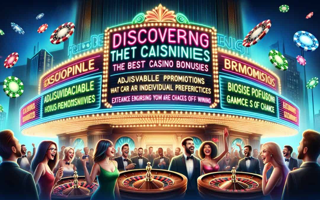Casino bonusi koji dolaze s prilagodljivim promocijama
