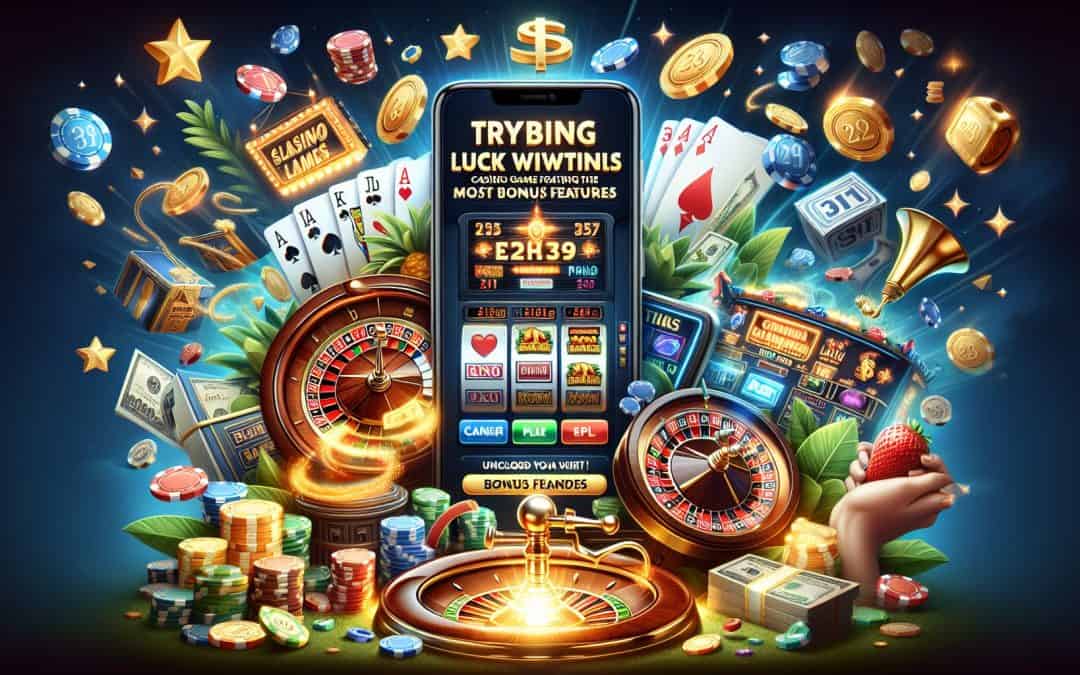 Casino igre s najviše bonus značajki