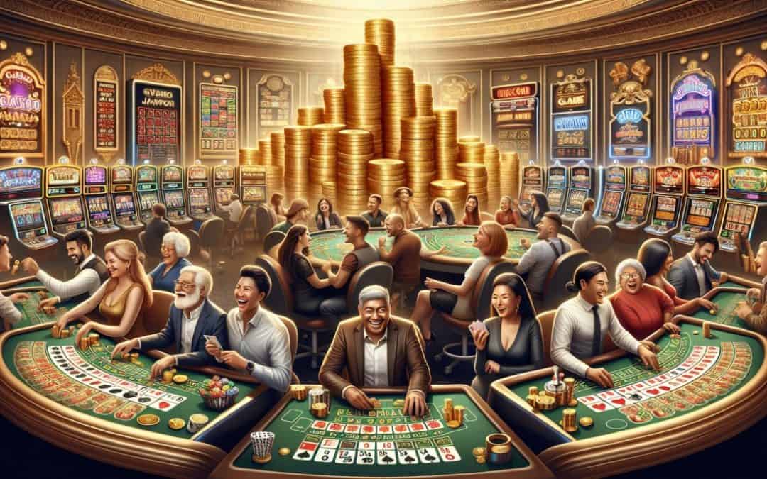 Casino igre s najviše razina progresivnih jackpotova