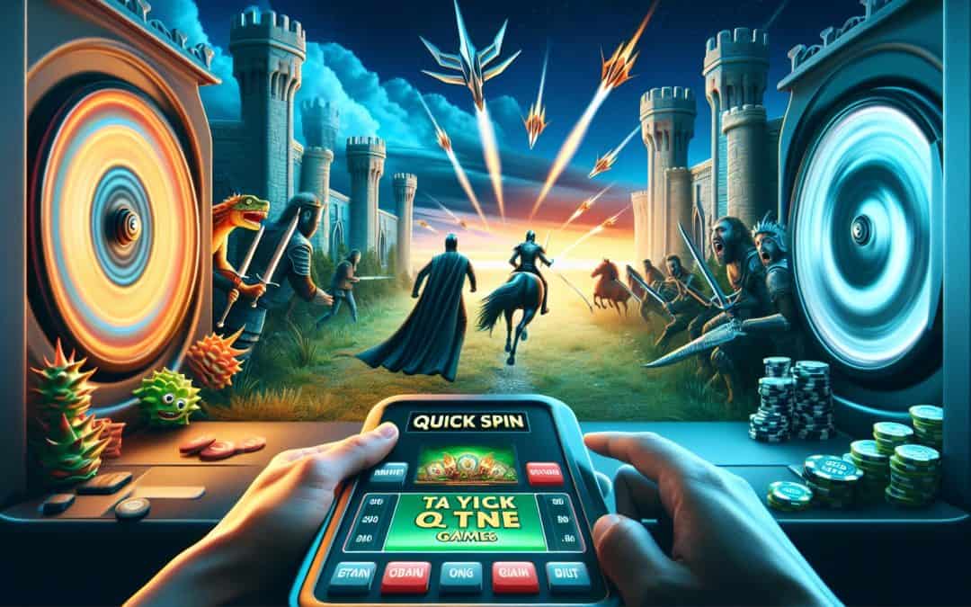 Kako igrati igre koje koriste opciju quick spin feature ulaska