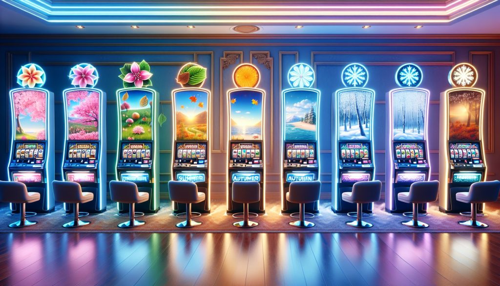 Slot igre koje se mijenjaju sa svakom sezonom Slot igre koje se mijenjaju sa svakom sezonom